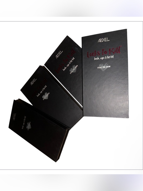 Ardell Other - Ardell Black Lash Palette Collection with Red Accents